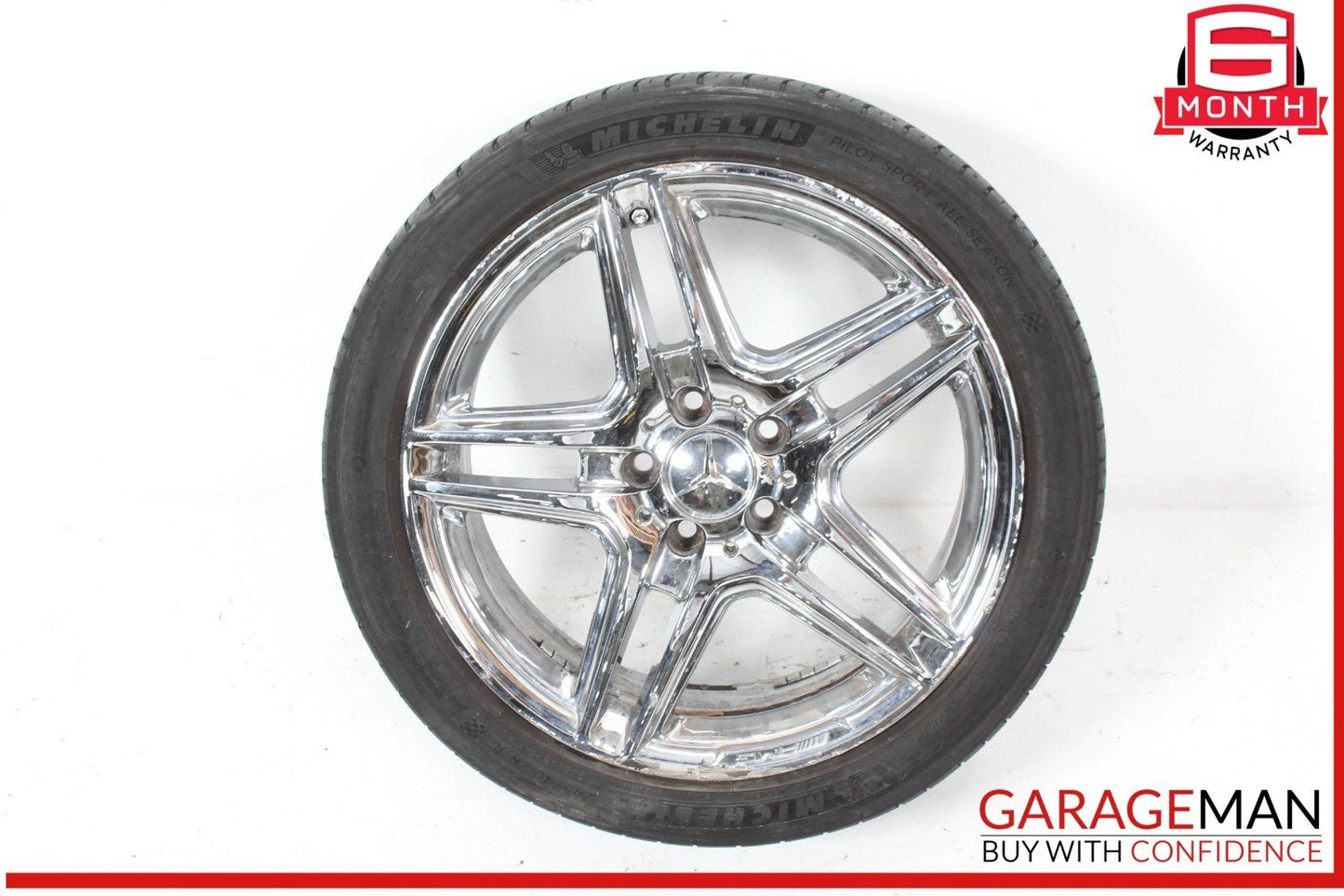 10-13 Mercedes W207 E350 E400 AMG 8.5 x 18 18'' Wheel Tire Rim Silver 2124013602