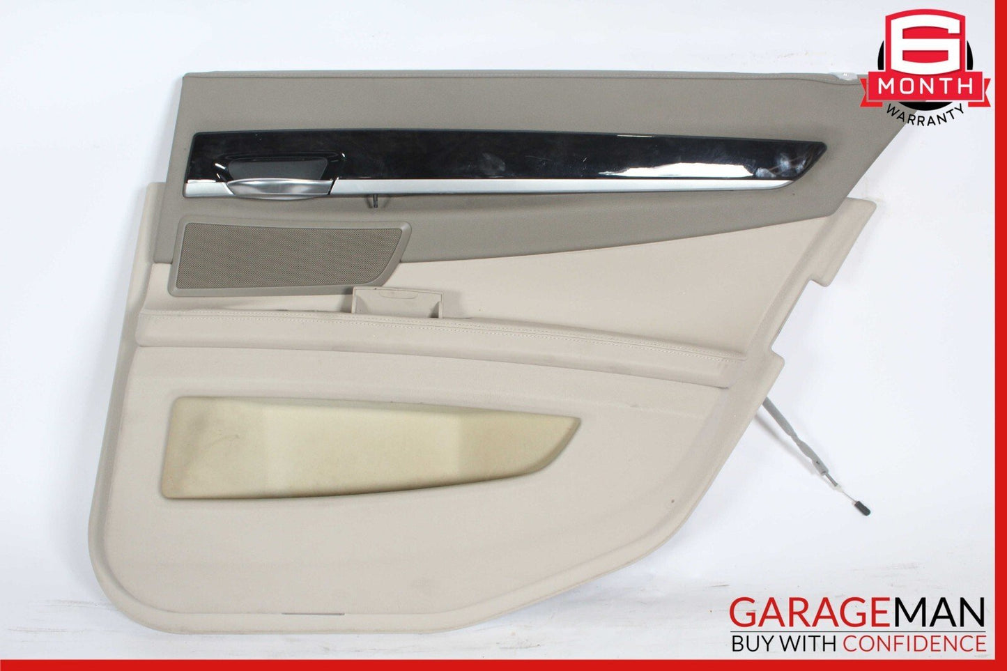 09-15 BMW 750I 750LI F01 F02 Rear Right Passenger Side Interior Door Panel Assy