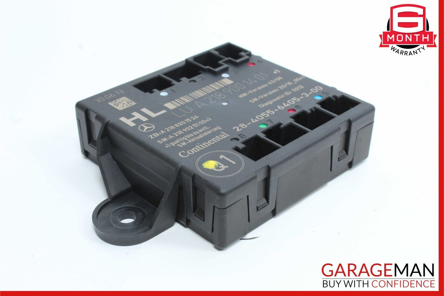 08-18 Mercedes W204 C250 CLS550 Rear Left Side Door Control Module OEM