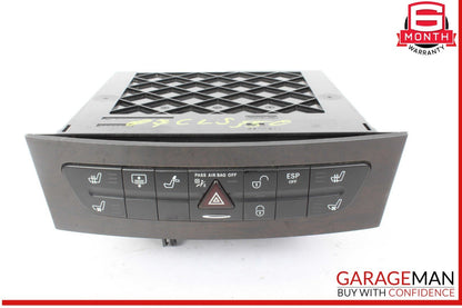 03-09 Mercedes W219 CLS550 E63 AMG Hazard Switch Control Panel 2116800552 OEM