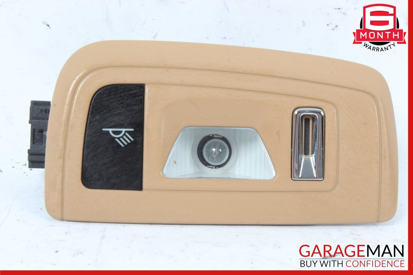 10-16 Porsche Panamera 970 Rear Left Side Top Upper Roof Dome Light Lamp Beige