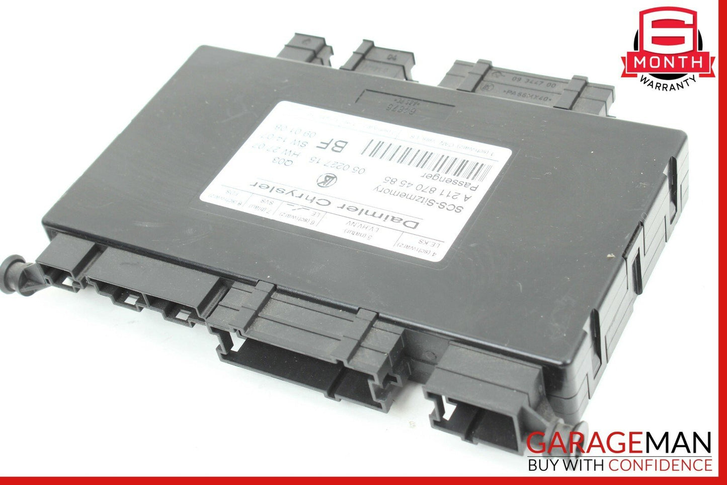 03-11 Mercedes GL450 E350 E63 AMG Front Right Passenger Seat Control Module Unit