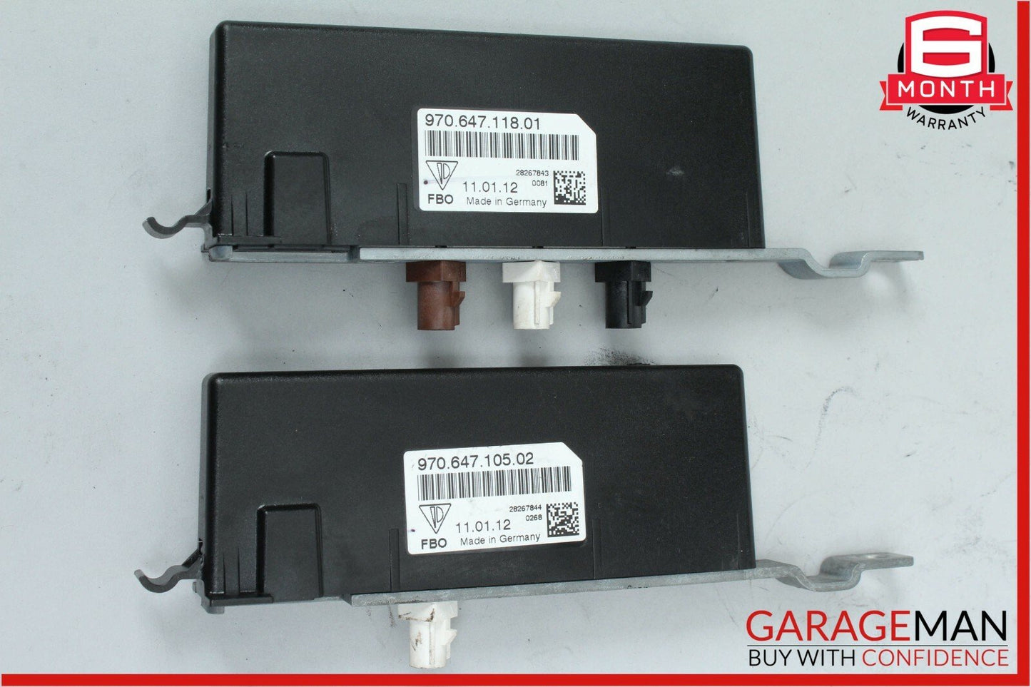 10-15 Porsche Panamera 970 Right & Left Side Radio Antenna Amplifier Booster Set