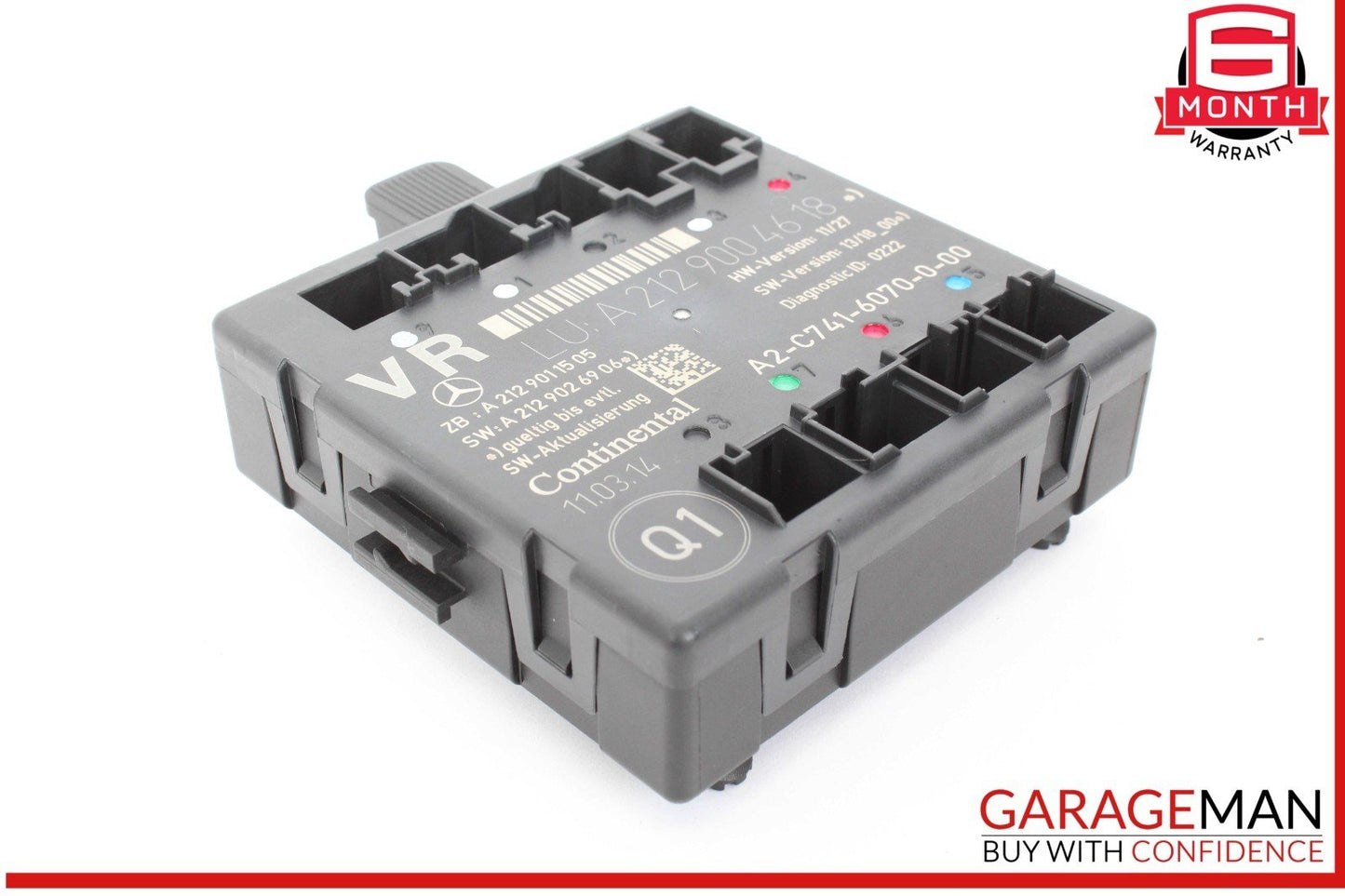 08-18 Mercedes X204 GLK350 GLK250 C250 Front Right Side Door Control Module Unit