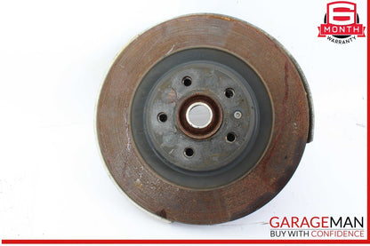 09-18 Audi A6 S4 A4 Rear Left Driver Side Spindle Knuckle Wheel w/ Rotor Disc