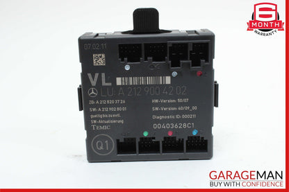 08-18 Mercedes CLS500 C250 C300 E350 Front Left Side Door Control Module Unit