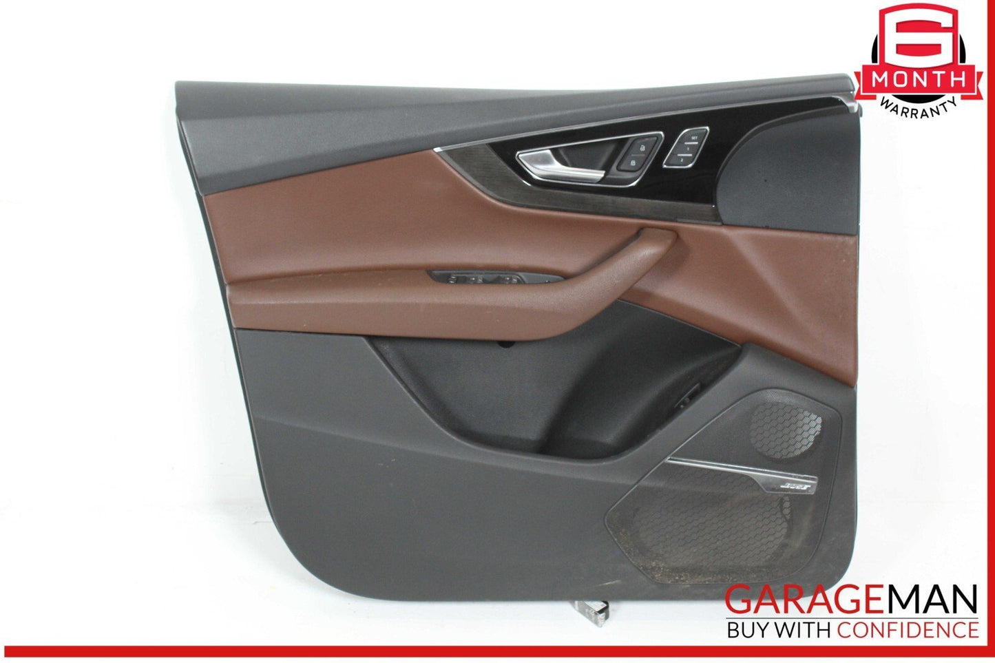 17-19 Audi Q7 Front Left Driver Side Interior Door Panel Trim OEM