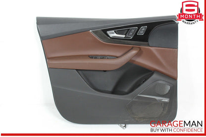 17-19 Audi Q7 Front Left Driver Side Interior Door Panel Trim OEM
