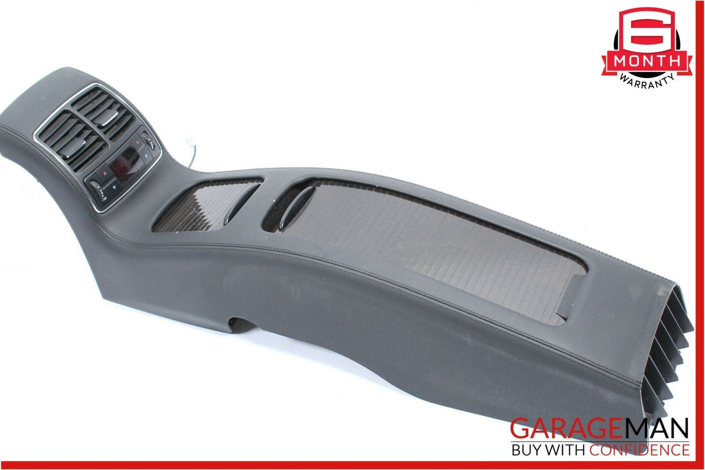 06-11 Mercedes W219 CLS550 Rear Center Console Armrest Storage Tray Assembly