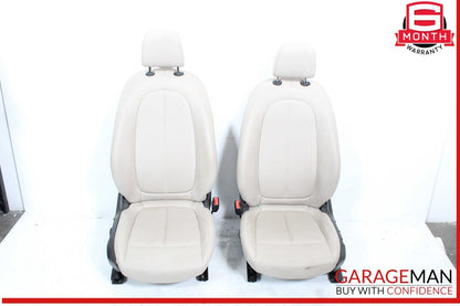 16-23 BMW X1 Complete Front Left & Right Side Seat Leather Set of 2 Pc OEM