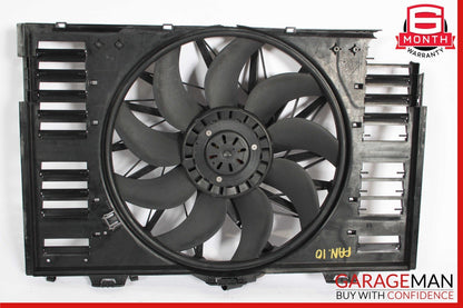 10-16 Porsche Panamera 970 Radiator Engine Electric Cooling Fan Assembly OEM