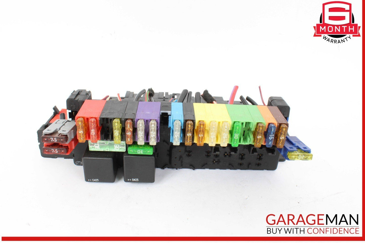 03-12 Mercedes R230 SL500 SL55 AMG SL550 Rear SAM Fuse Box Relay Module OEM