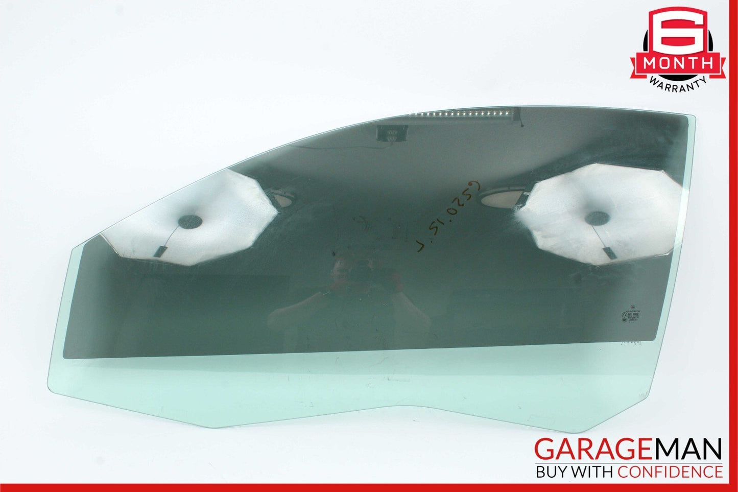 12-14 Mercedes W204 C250 C350 Coupe Front Left Driver Side Door Window Glass OEM