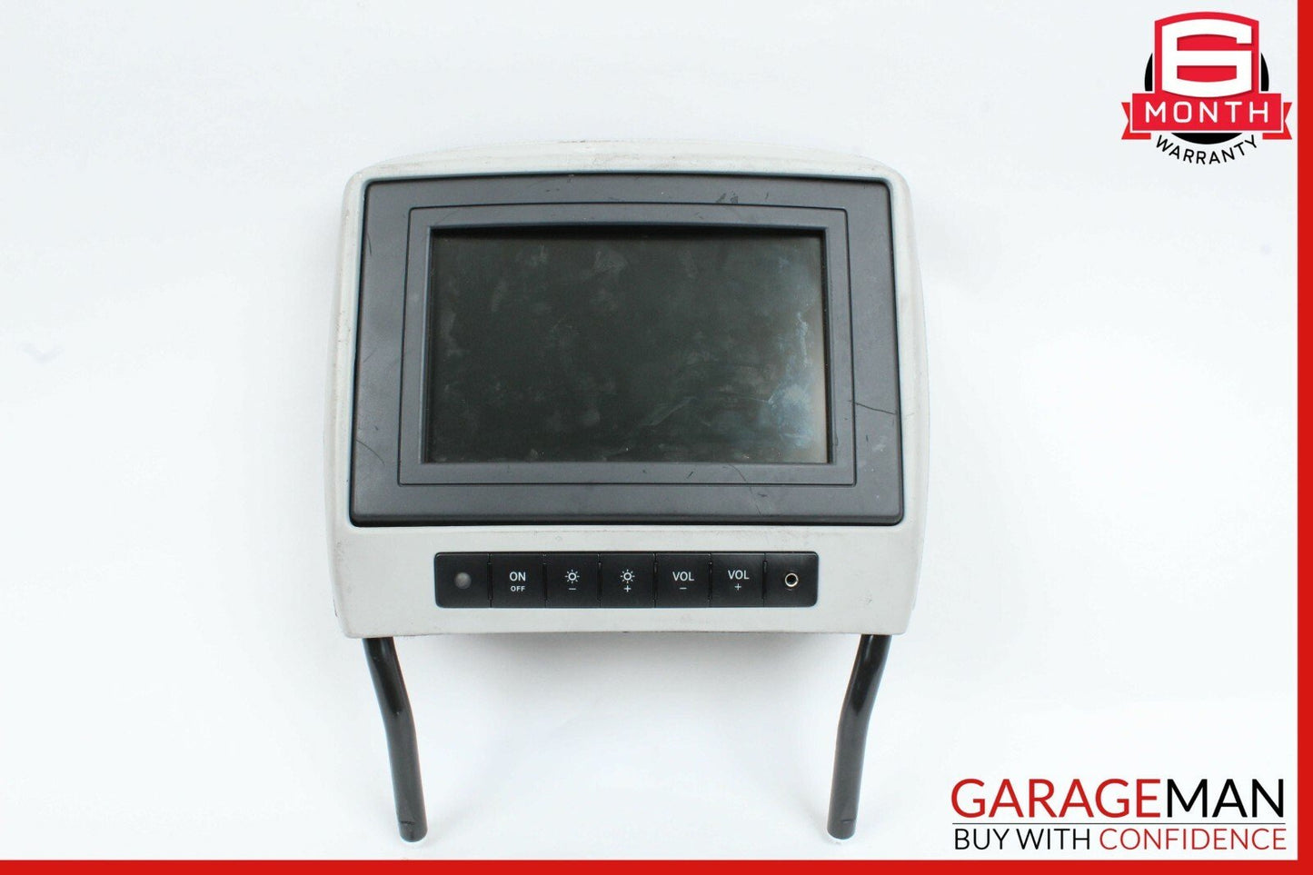 07-12 Mercedes X164 GL450 ML450 Rear Seat Headrest Screen Monitor Display Grey