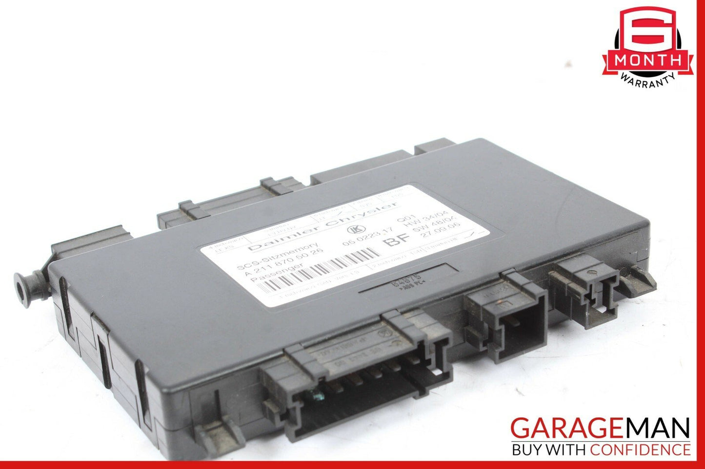 03-11 Mercedes CLS500 E350 Front Right Side Under Seat Control Controller Module