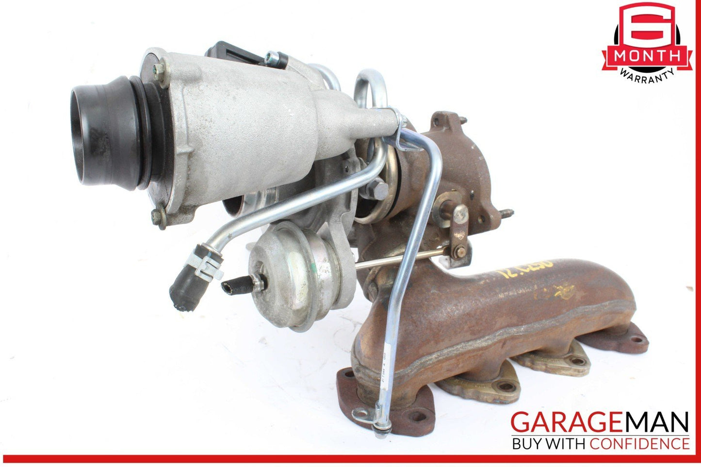 12-15 Mercedes W204 C250 SLK250 1.8L Turbo Turbocharger Manifold Assembly OEM