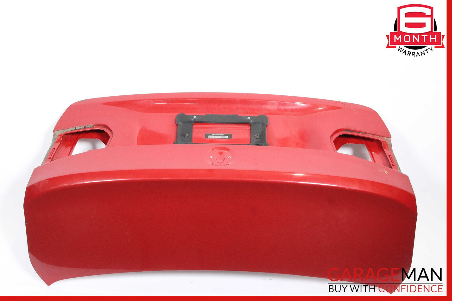 12-18 BMW F30 320I Rear Trunk Lid Deck Shell Panel Cover Red OEM