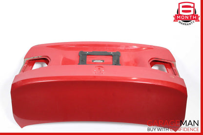 12-18 BMW F30 320I Rear Trunk Lid Deck Shell Panel Cover Red OEM