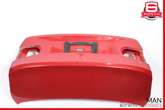 12-18 BMW F30 320I Rear Trunk Lid Deck Shell Panel Cover Red OEM