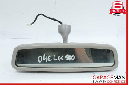 01-09 Mercedes W203 C230 Interior Upper Rear View Mirror Gray OEM