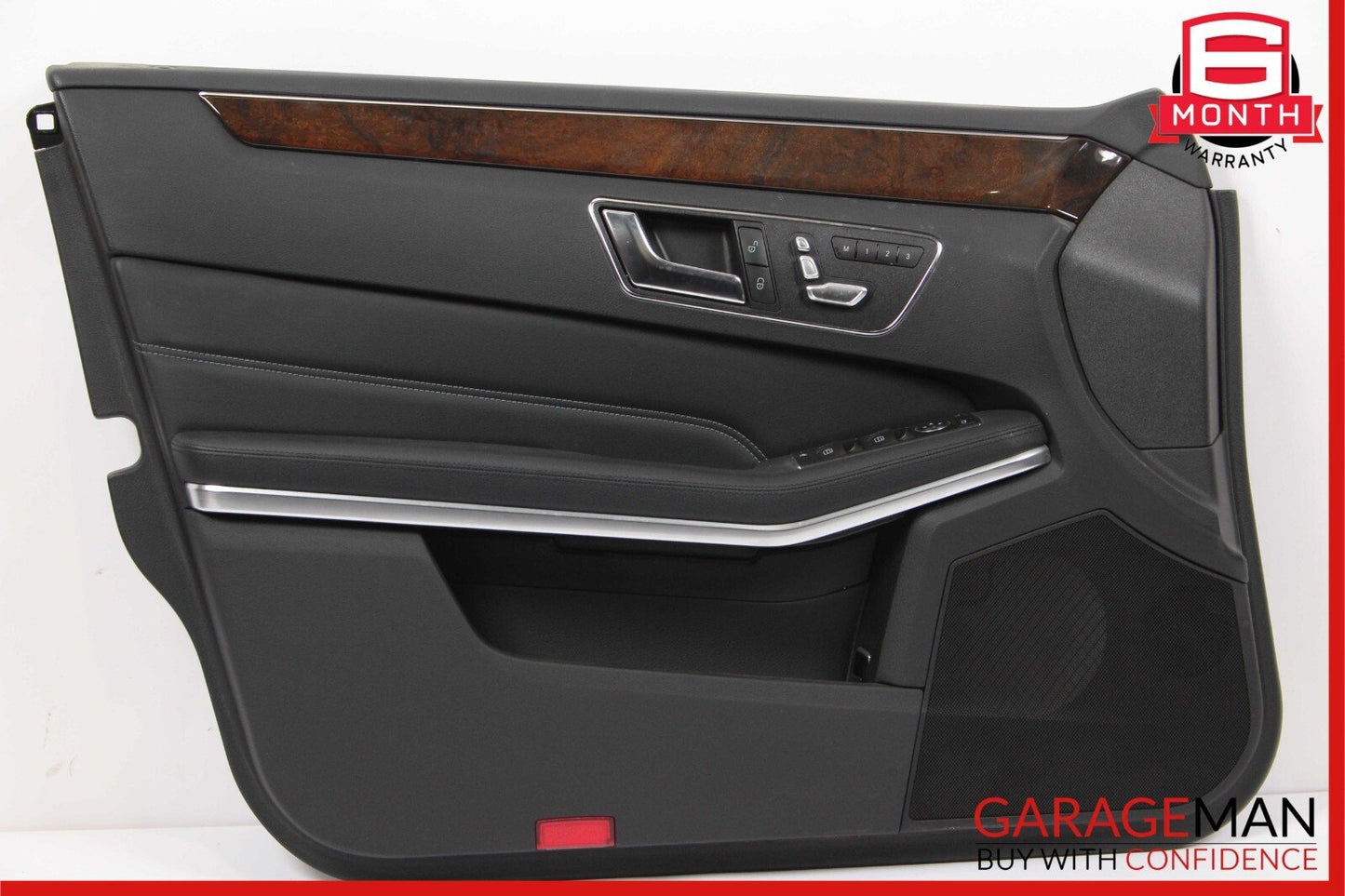 14-16 Mercedes W212 E350 E550 Front Left Side Interior Door Panel Trim Assembly