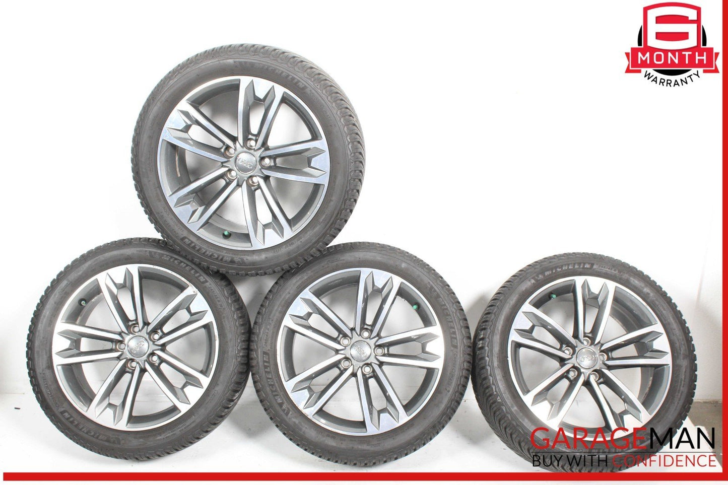 17-19 Audi A4 Allroad Wheel Tire Rim Set of 4 Pc R18 OEM