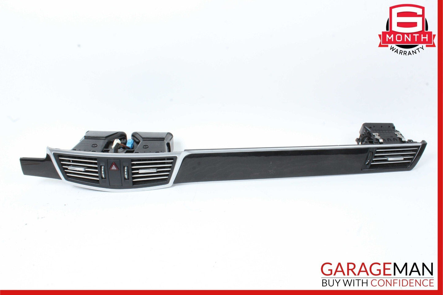 10-13 Mercedes W212 E350 Front Center Dash AC A/C Air Vent Grille Trim Assembly