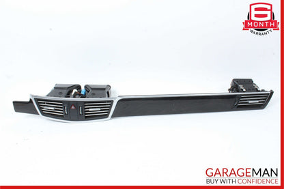 10-13 Mercedes W212 E350 Front Center Dash AC A/C Air Vent Grille Trim Assembly
