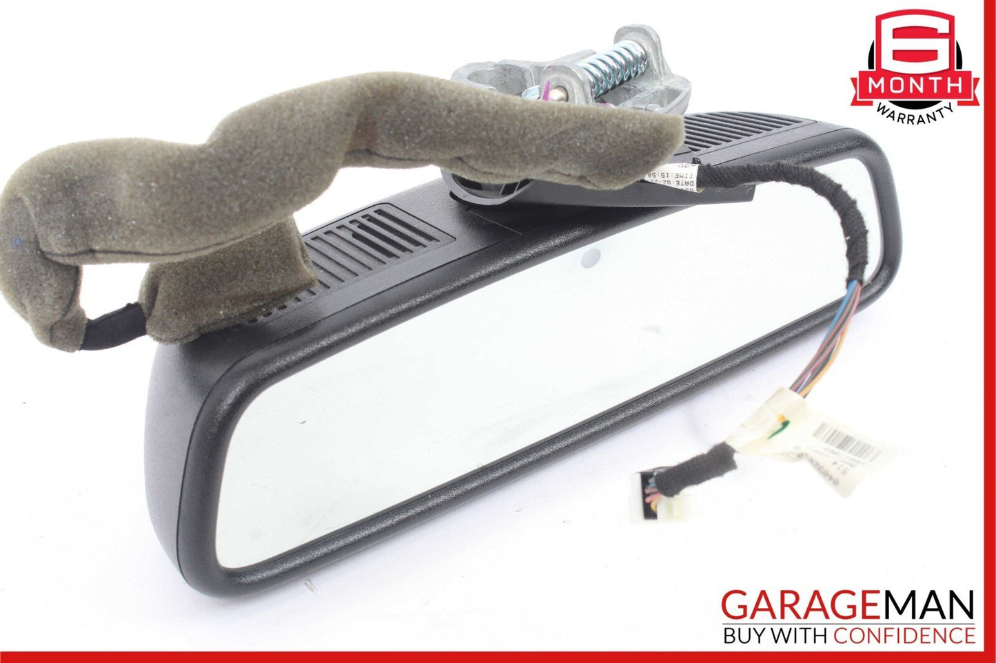 08-12 Mercedes W212 E350 C350 Interior Rear View Mirror Black 2048102617 OEM