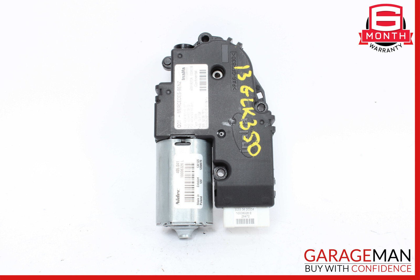 08-15 Mercedes X204 GLK350 CL550 Panoramic Sunroof Sun Roof Motor Unit OEM