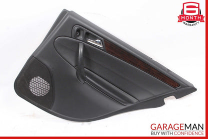 05-07 Mercedes W203 C280 C350 Rear Right Side Interior Door Panel Black A13 OEM