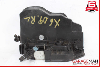08-14 BMW X5 X6 Rear Left Side Door Latch Lock Actuator OEM