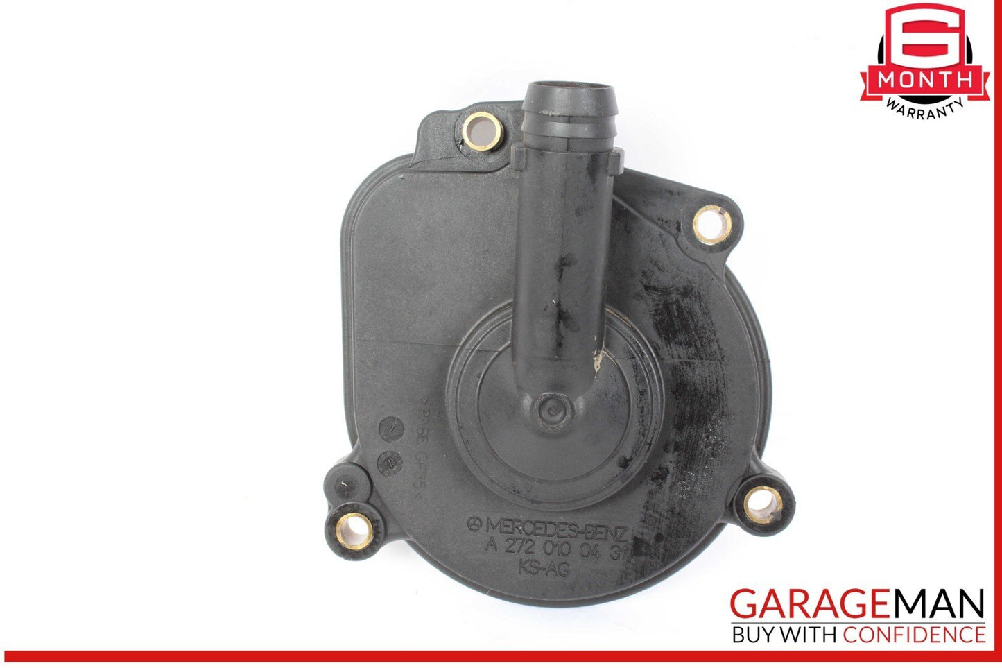 05-14 Mercedes W204 C300 GL450 Engine PCV Crankcase Vent Valve Oil Separator OEM