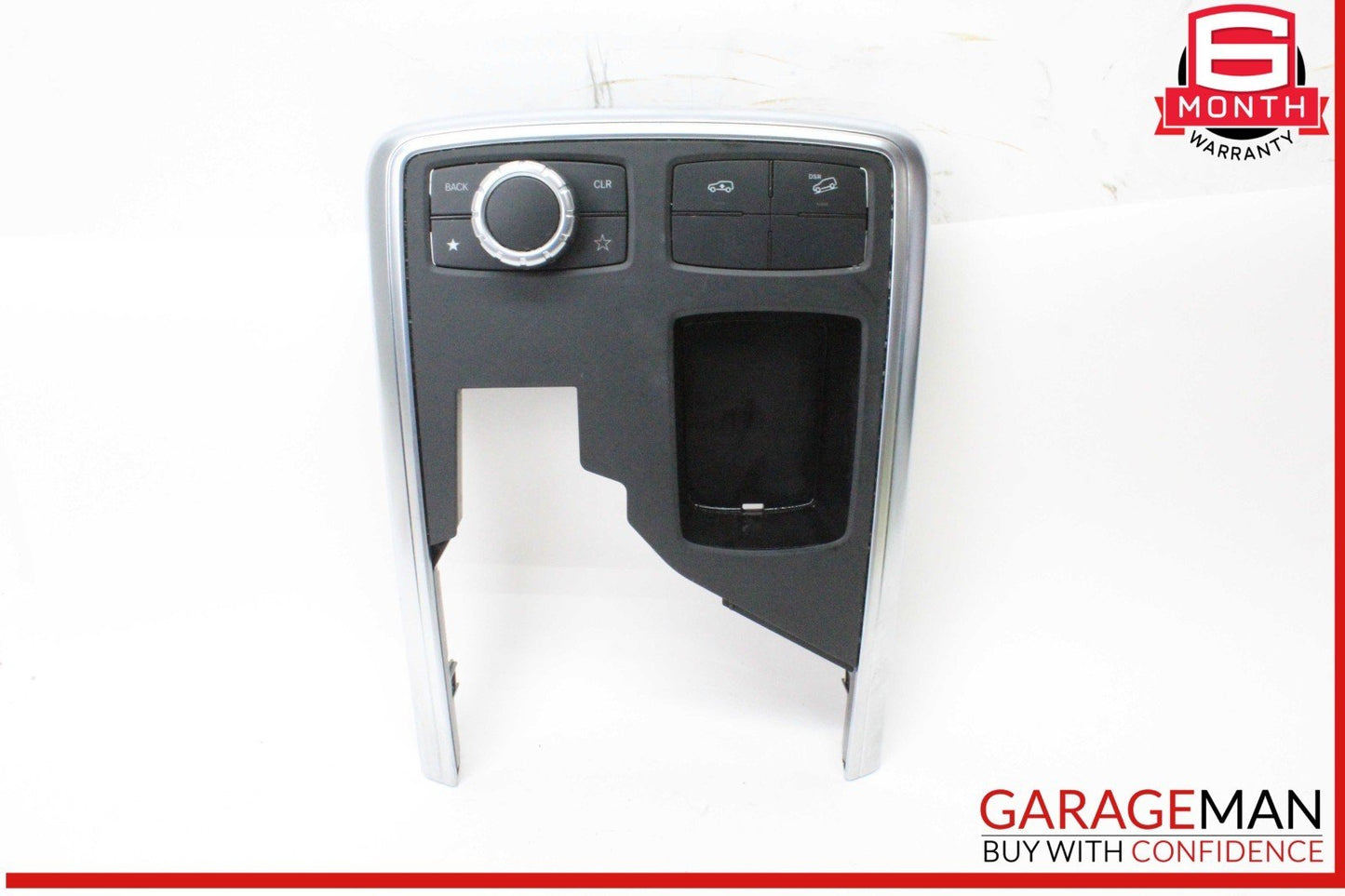 12-19 Mercedes X166 GL450 ML400 GLS550 Center Console Bezel Trim Black OEM