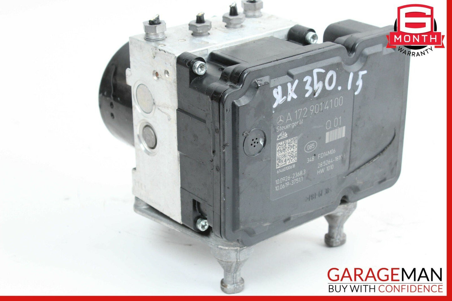 13-15 Mercedes R172 SLK350 GLK350 C300 ABS Anti Lock Pump Brake Module OEM