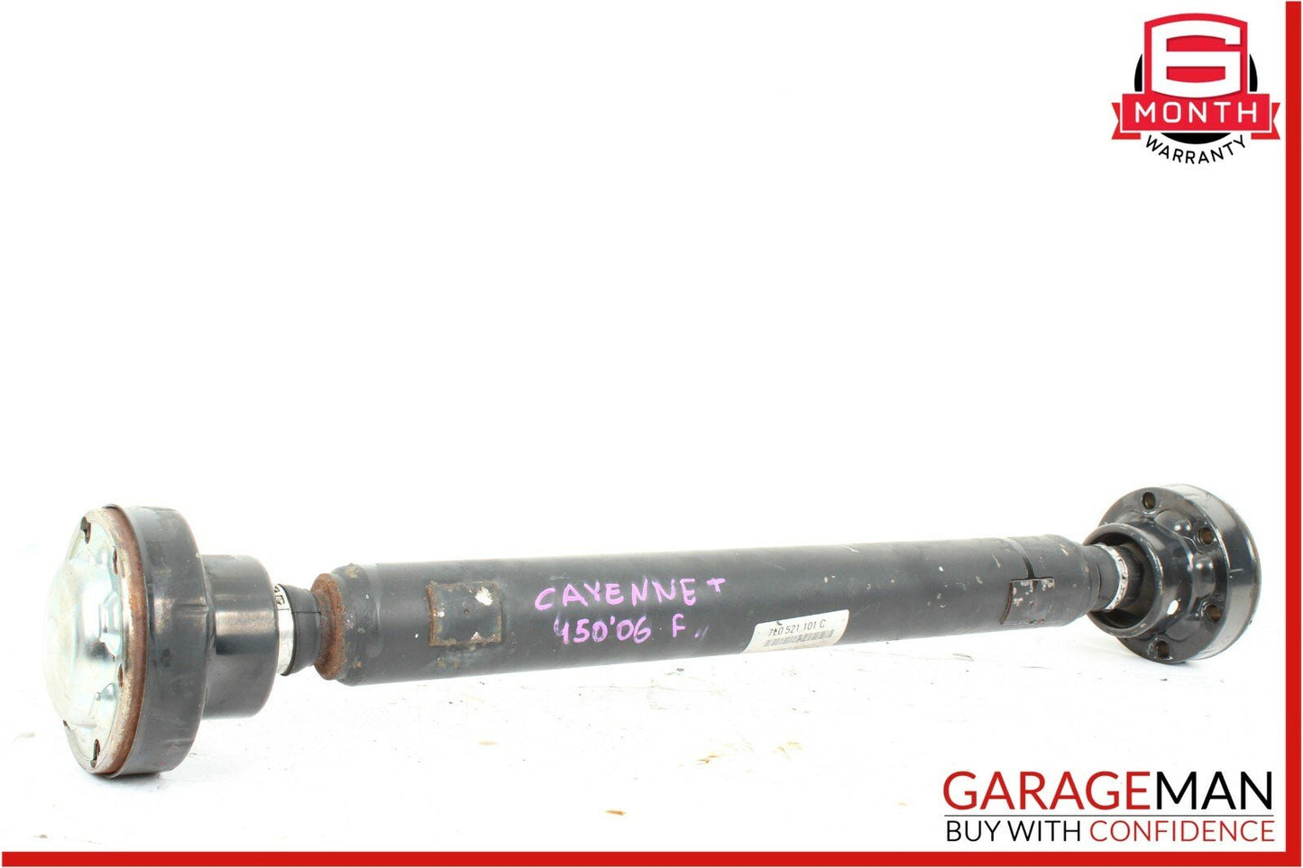 03-06 Porsche Cayenne 955 Turbo S Front Propeller Driveshaft Drive Axle Shaft