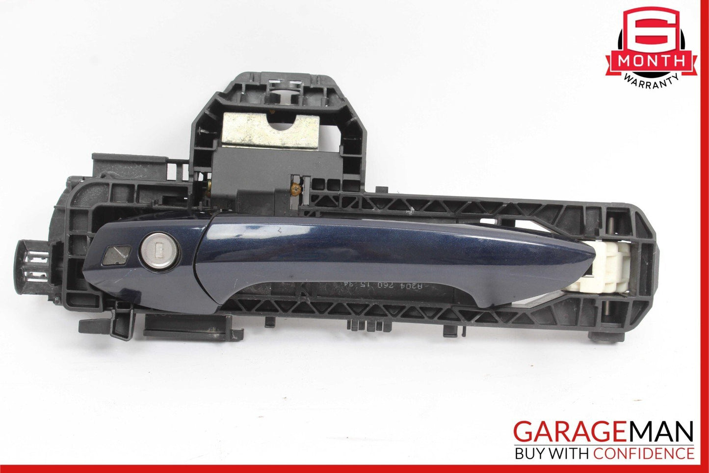 08-14 Mercedes W204 C300 Front Left Side Exterior Door Handle Assembly Gray OEM