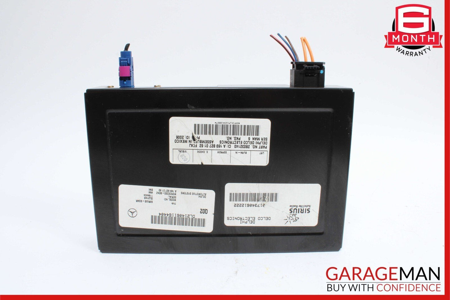 03-09 Mercedes CLK350 C230 E320 GL450 ML63 AMG Sirius Satellite Radio Receiver