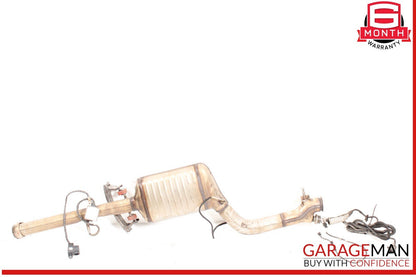 12-15 Mercedes X204 GLK250 Center Exhaust Muffler Resonator OEM