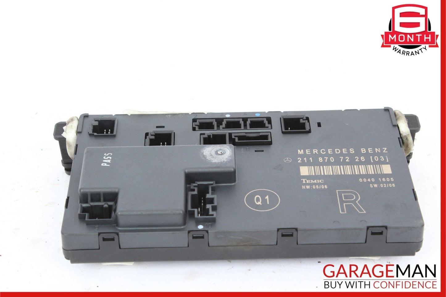 03-09 Mercedes W211 E350 E550 Front Right Passenger Side Door Control Module OEM