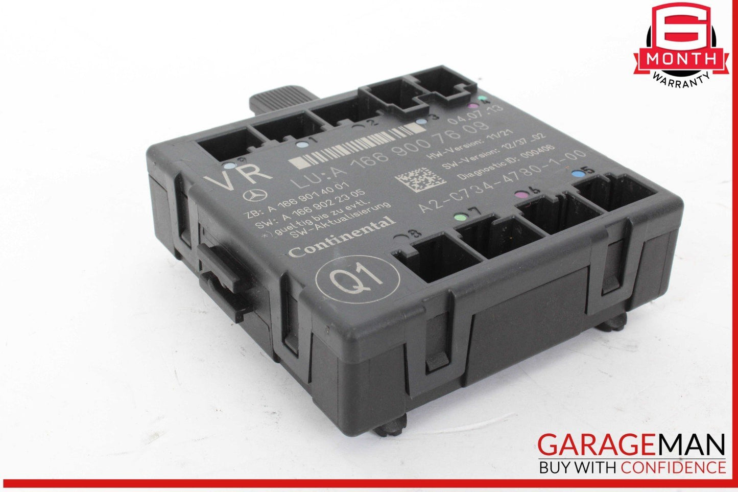 12-20 Mercedes X166 GL450 4MATIC CLA45 AMG Front Right Side Door Control Module