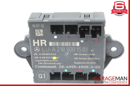 08-14 Mercedes W204 C300 C350 Rear Right Side Door Control Module 2189001501 OEM