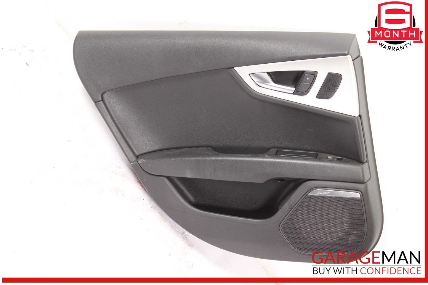12-18 Audi A7 Rear Left Driver Side Interior Door Panel Trim Cover OEM