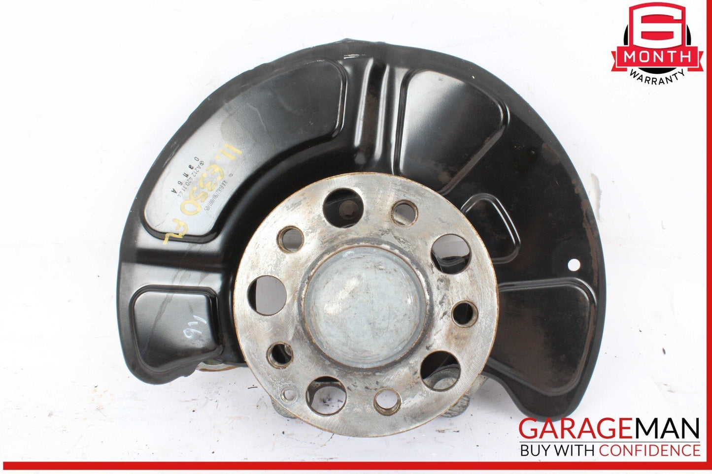 10-16 Mercedes W212 E350 Bluetec Front Left Side Wheel Spindle Knuckle Hub OEM