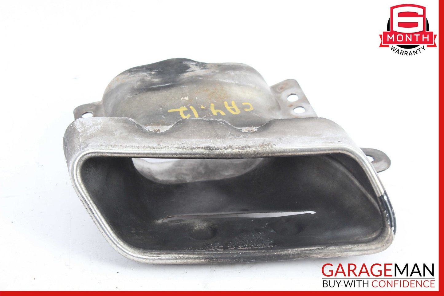 11-18 Porsche Cayenne 958 Right Side Exhaust Muffler Tip OEM