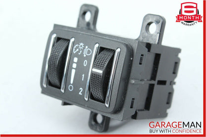 14-17 Maserati Ghibli Dash Headlight Ambient Light Switch Adjustment Control OEM