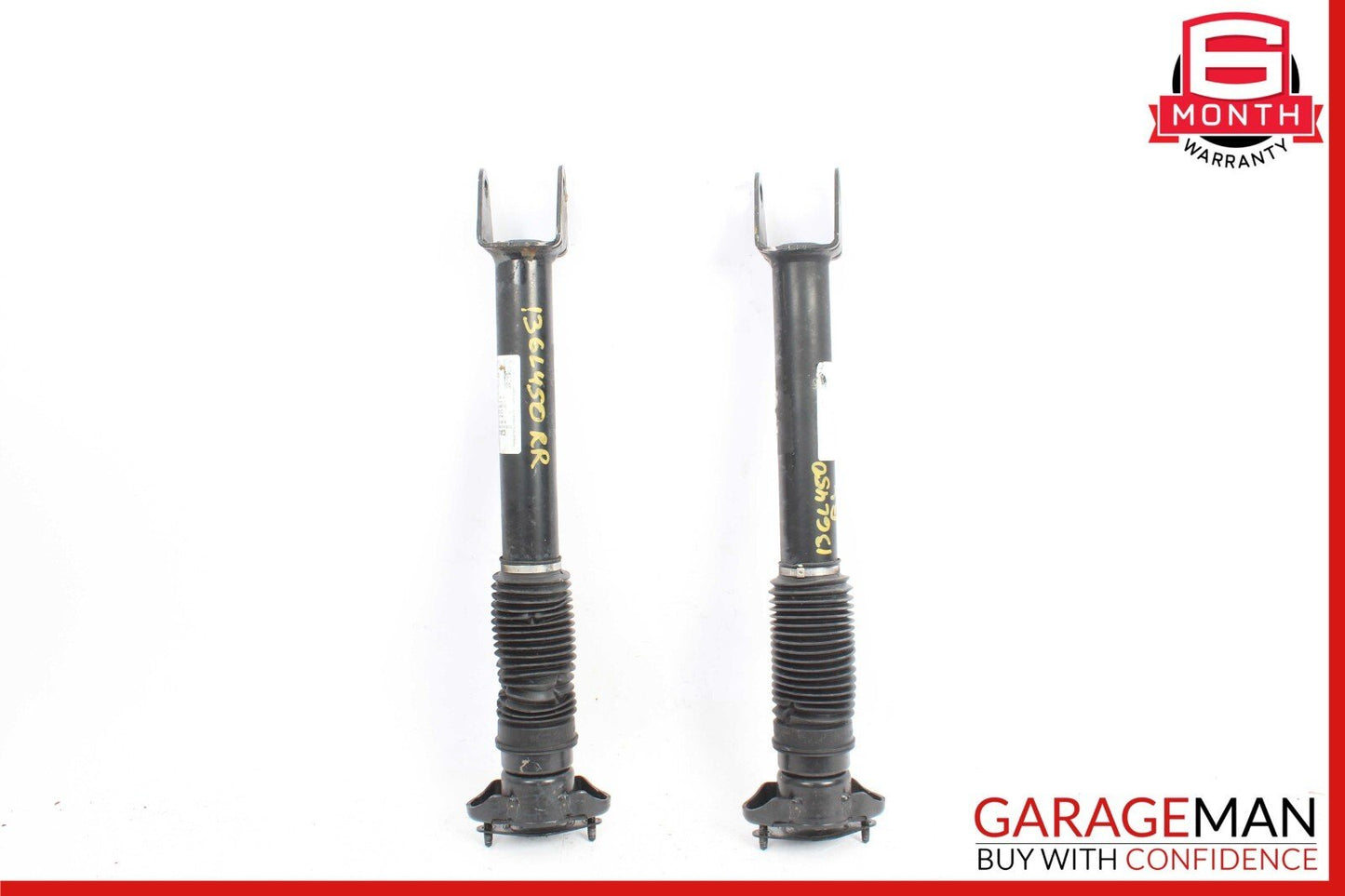 12-16 Mercedes X166 GL450 ML500 Rear Left And Right Side Shock Strut Set OEM
