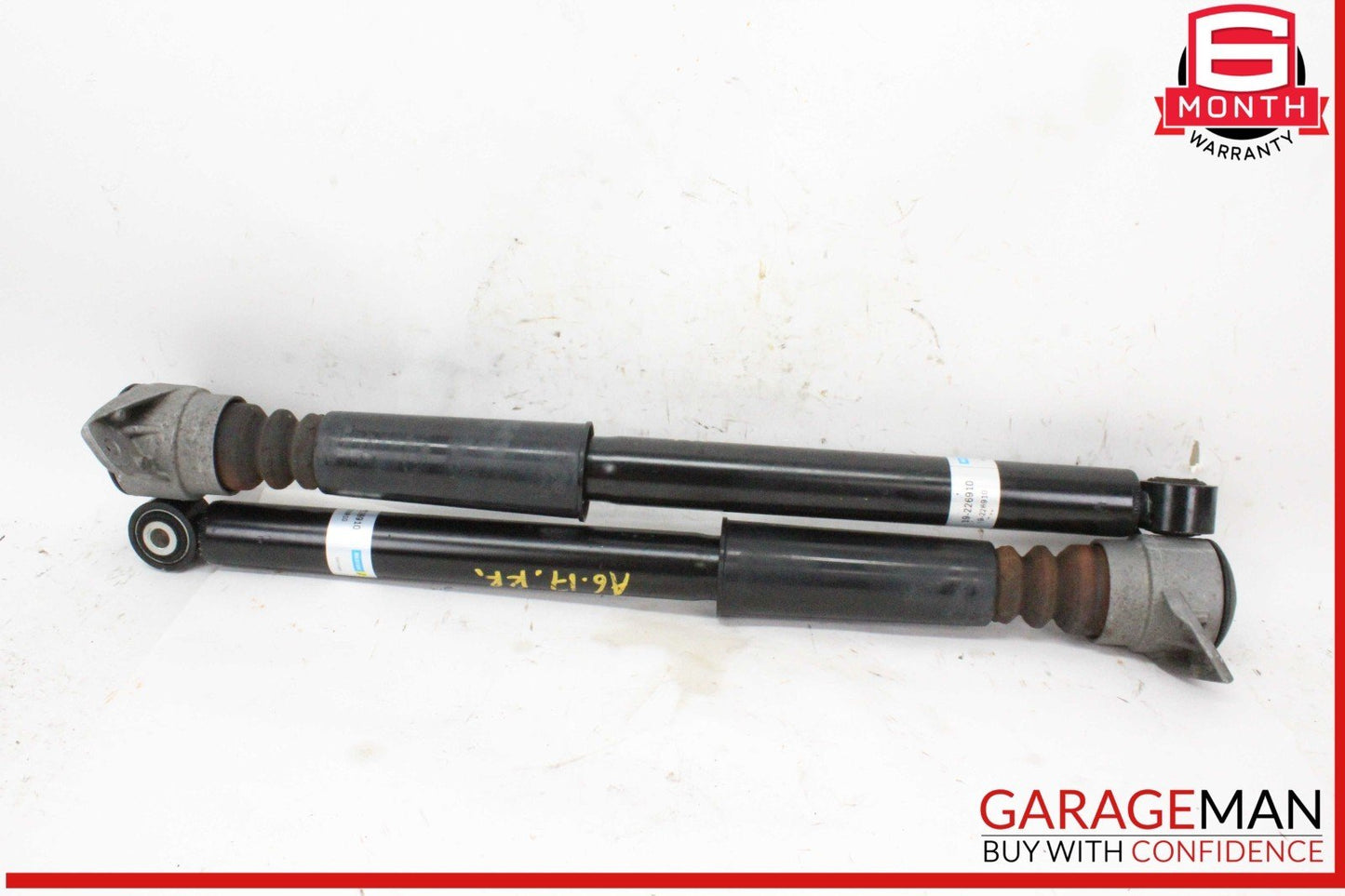 12-18 Audi A6 Rear Left and Rear Right Side Shock Strut Absorber Set OEM