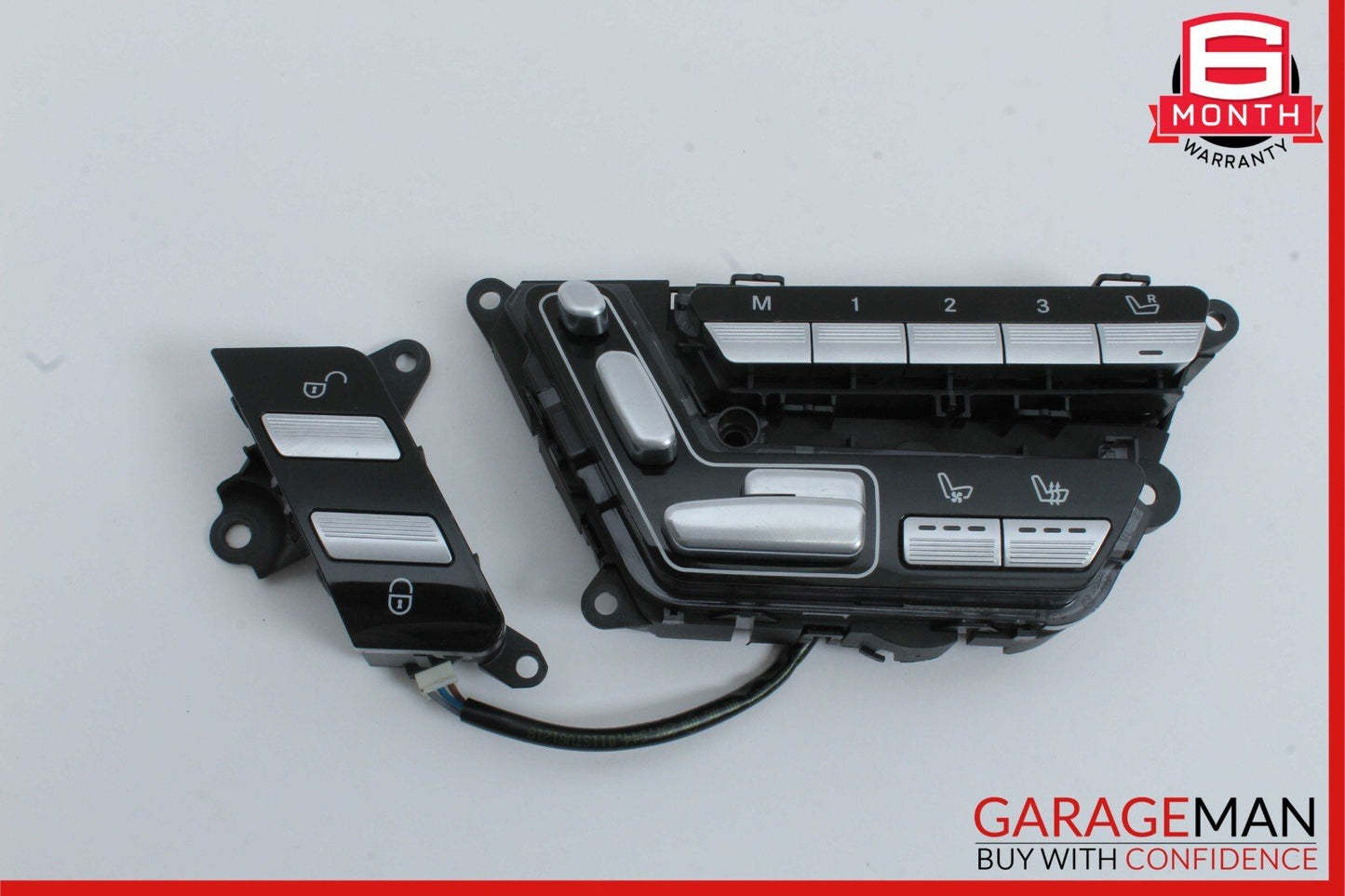 07-14 Mercedes CL550 S550 Front Left Driver Seat Control Memory Switch Set OEM