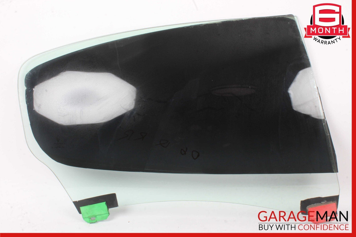 03-13 Maserati Quattroporte M139 Rear Right Passenger Side Door Window Glass OEM